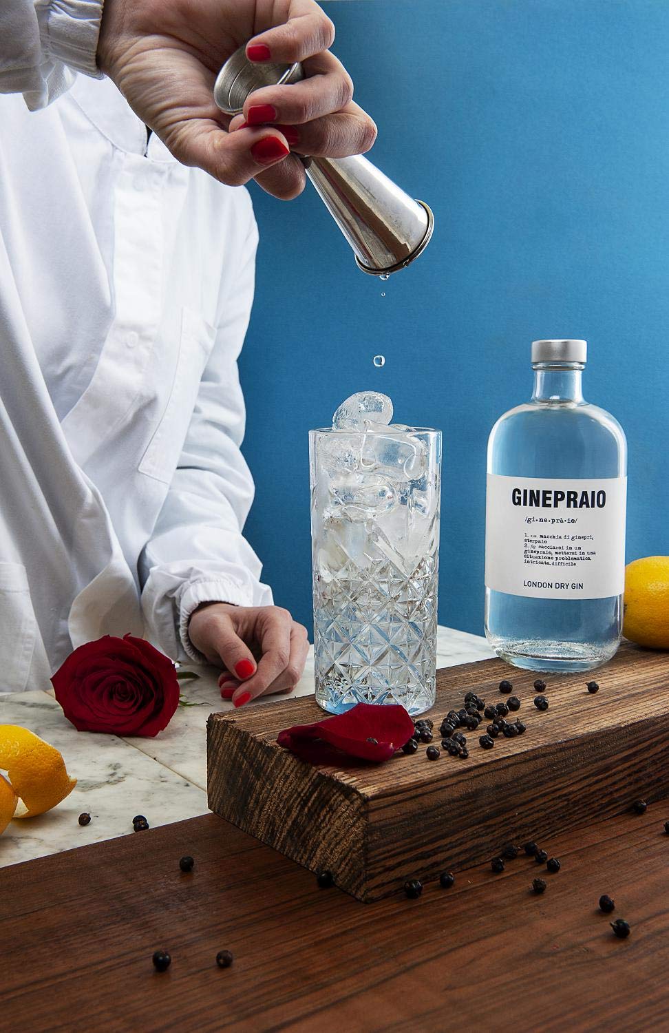 GINEPRAIO TUSCAN ORGANIC DRY GIN - GIN BIOLOGICO TOSCANO 50 CL