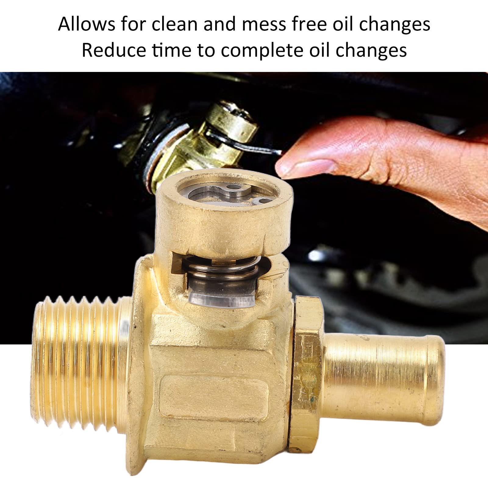 Vanne De Vidange D'huile Moteur F110N Avec Clip à Levier LC