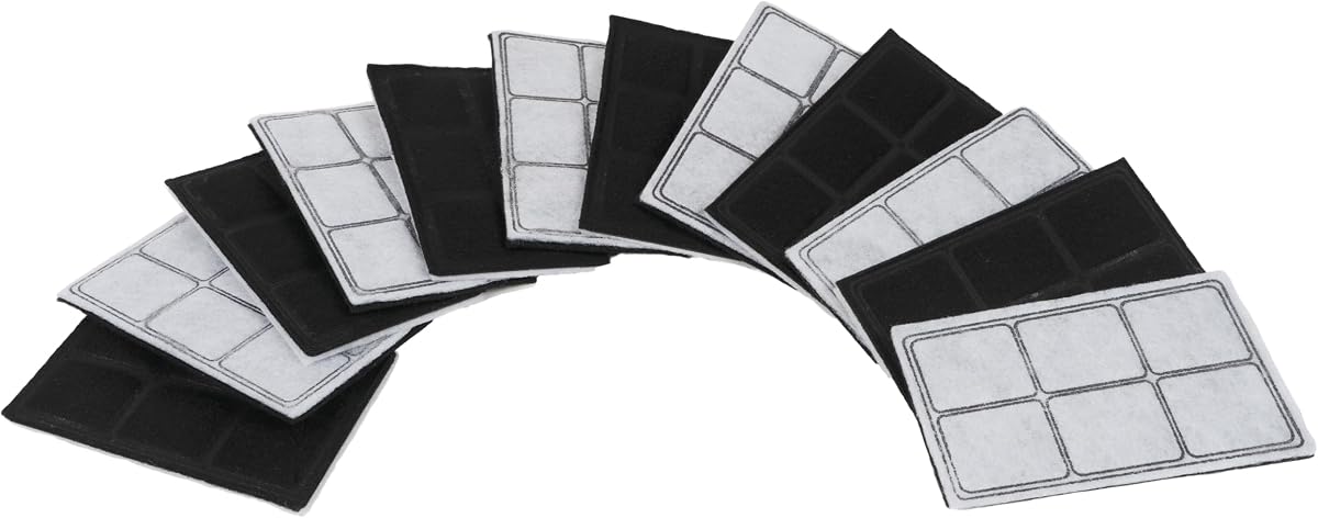 PetSafe Drinkwell Premium Filtros de Carbono, Fuentes para Perros y Gatos, Paquete de 12 | Ajuste Certificado para Drinkwell Outdoor, Everflow, Multi-Tier, Original, Platinum, Zen & Mini, 50% Más Carbono.