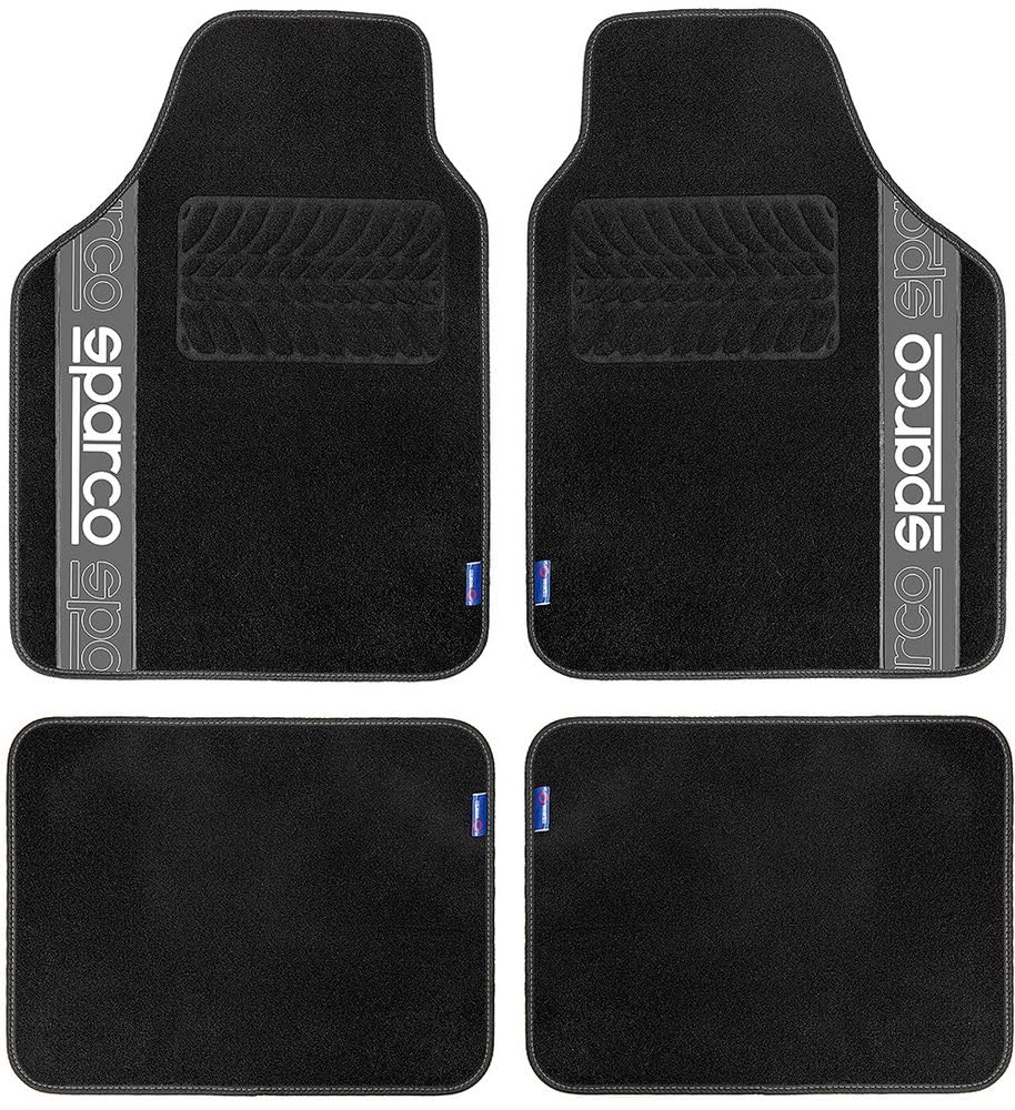 SparcoCarpet F510 Black/Gray Carpet (SPCF510GR)