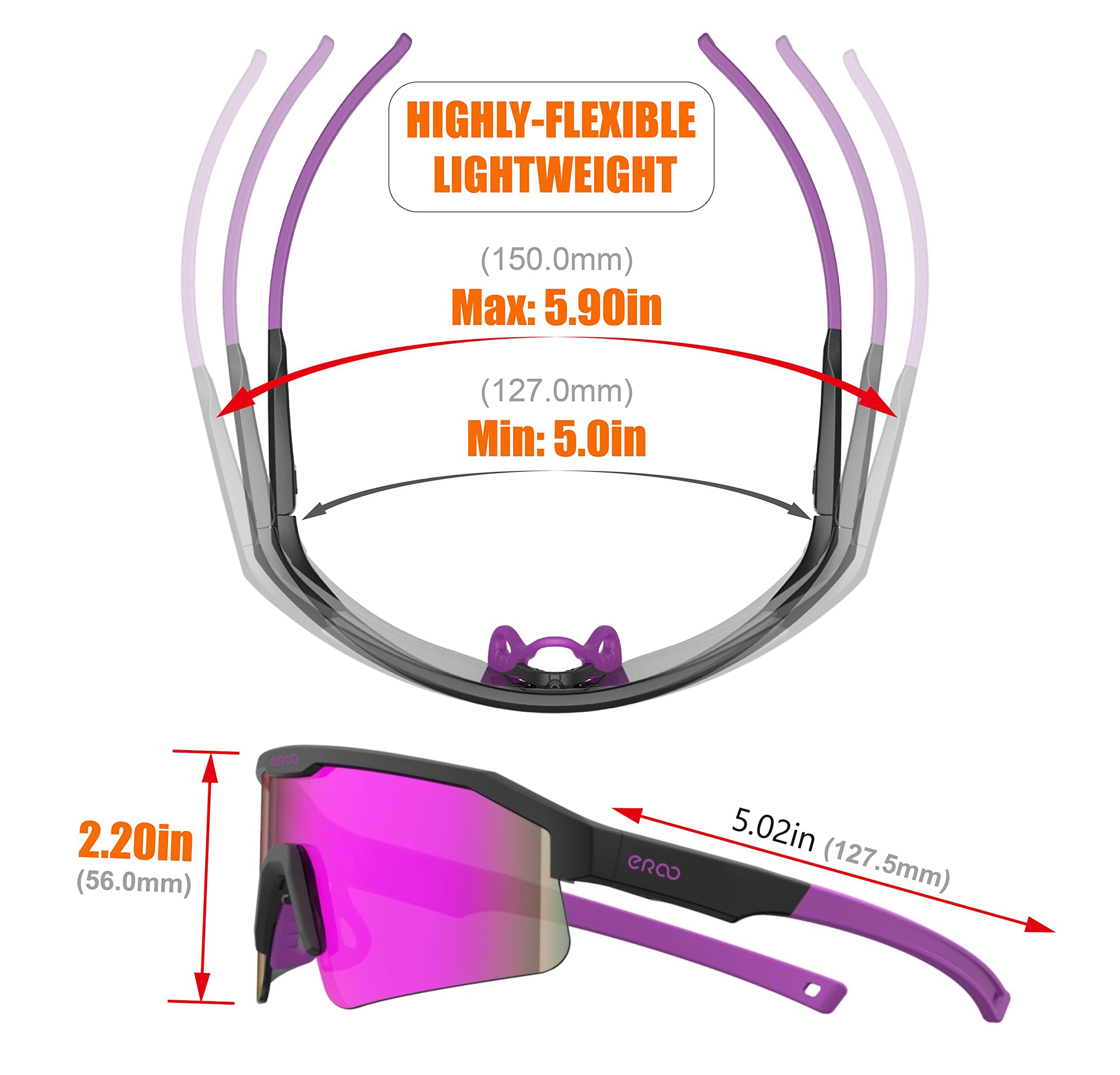 Polaryzacyjne sportowe okulary przeciwsłoneczne dla mężczyzn i kobiet, okulary przeciwsłoneczne Kato Shield do jazdy na rowerze, biegania, MTB, baseball, narciarstwa, siatkówki plażowej, F24,