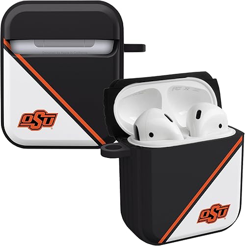 Miniatura 11 de AFFINITY BANDS Oklahoma State Cowboys Camo HDX - Funda compatible con Apple AirPods Generaciones 1 y 2