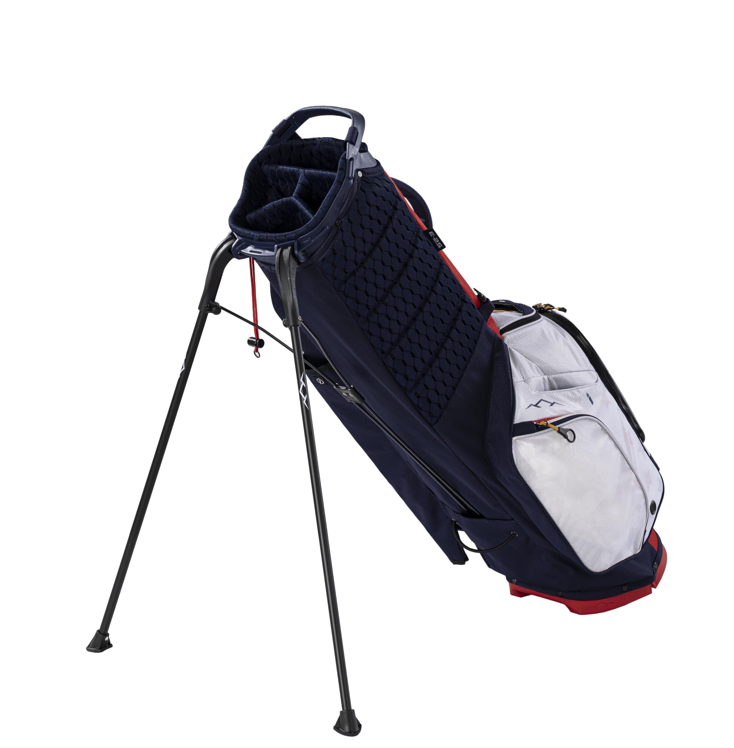 サンマウンテン ゴルフスタンドバッグ ネイビー/ホワイト/レッド Amazon.co.jp: サンマウンテン Sun Mountain キャディバッグ