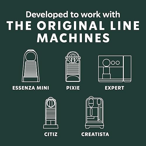 Miniatura 5 de Starbucks de Nespresso Holiday Blend Espresso 50 unidades de cápsulas de servir simples compatibles con Nespresso Original Line System