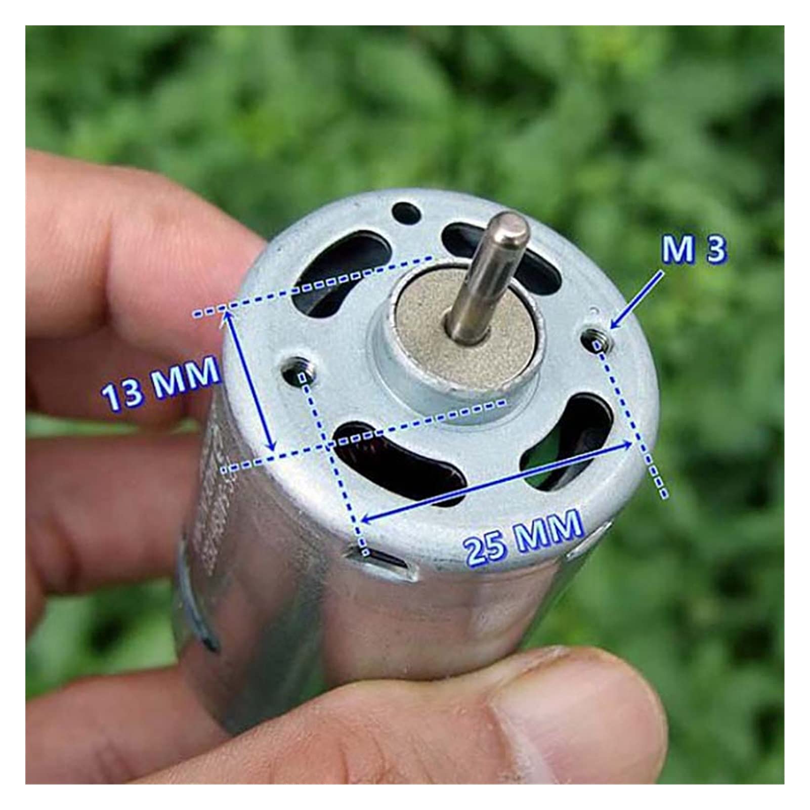Xiaochen Piccolo Motore Elettrico DC 6V-9V 7,4 V 20800RPM Potenza ad Alta velocità e Motore RS-540 ad Alta Coppia