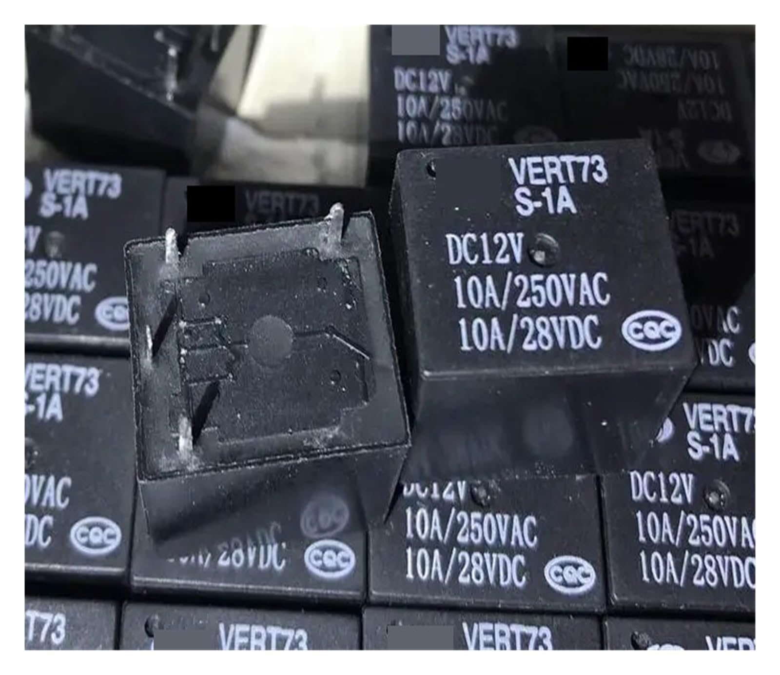 YZWRWRMKTB 1pc VERT73 S-1A DC12V (T73-1A-12V-10A) Relay 4pins