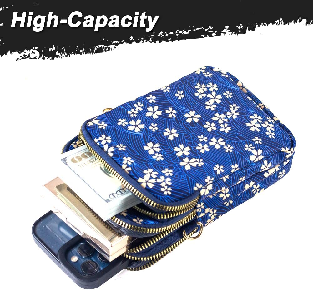 JANKS Small Crossbody Bag for Women Mini Cell Phone Bag Travel Pouch Wallet Purses Adjustable Over Shoulder Strap - Image 4