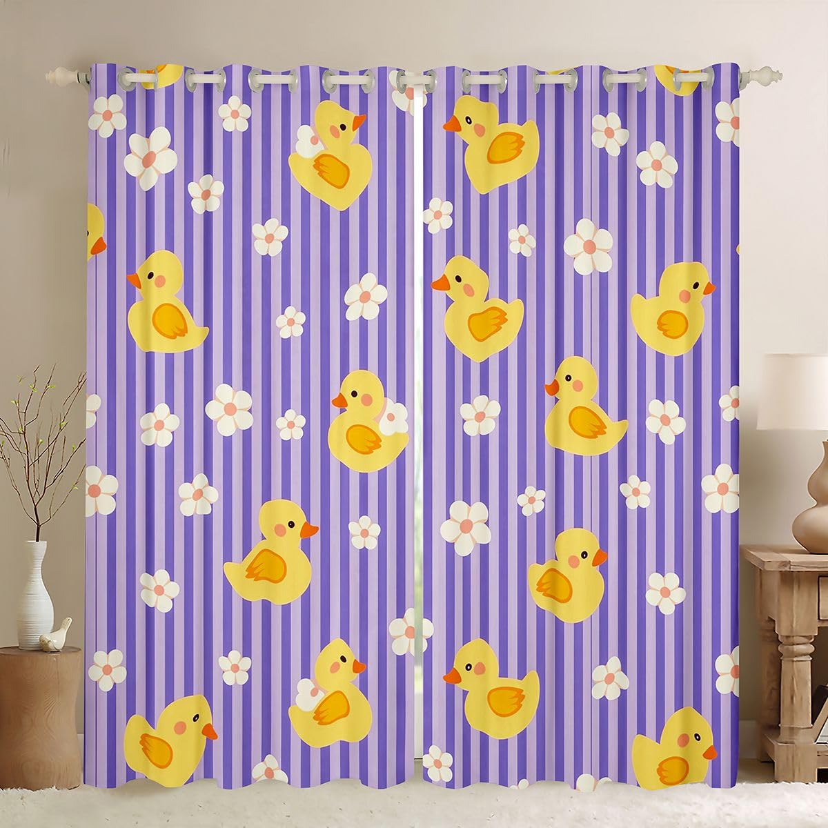 Homewish Süß Tiere Vorhänge 245x140(HxB)