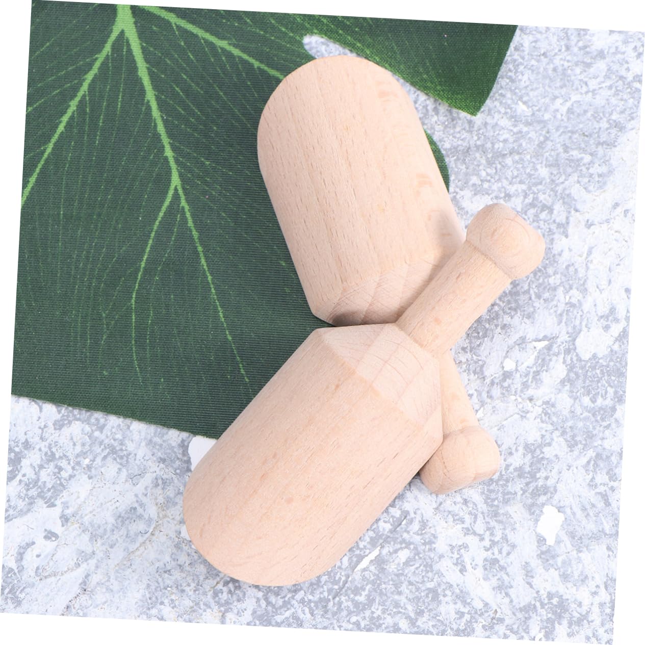 Zerodeko 3 Set Cucchiaino Da Tè Cucchiaio Per Accessori Da Tè Notizia in Anticipo Raccoglie Per Il Cibo Cucchiaio Di Farina Pala Da Tè Pala Di Sale Misurino Da Tè Di Legno Beige 20 Pezzi*3