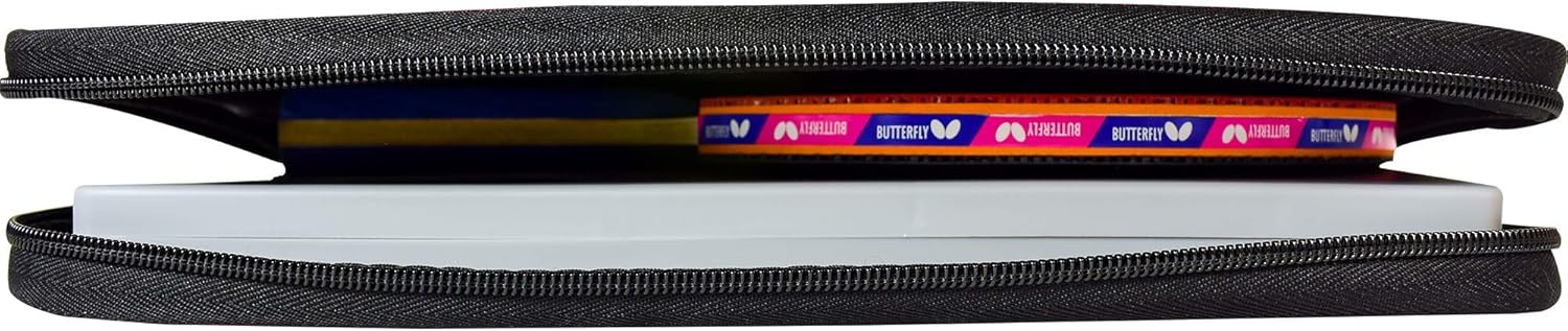 Butterfly 8740B Melowa Fits Two Rackets and Four Balls Tour Case, 2 Paddles, Red : Sports & Outdoors