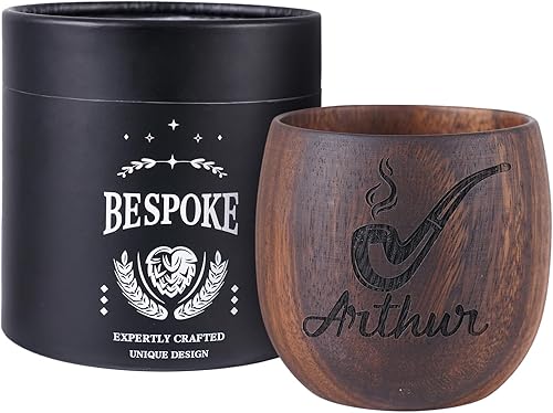 Miniatura 8 de Vasos de whisky de madera personalizados, regalos de bourbon carbonizado grabados personalizados para hombres que lo tienen todo, vaso para beber,