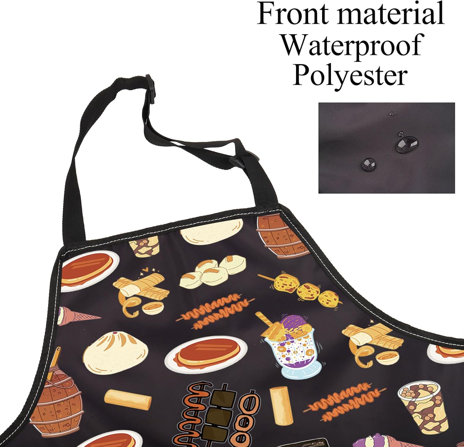 BNQL フィリピン料理エプロン ギフト フィリピンギフト フィリピン料理 キッチンエプロン フィリピン文化フードエプロン フィリピ