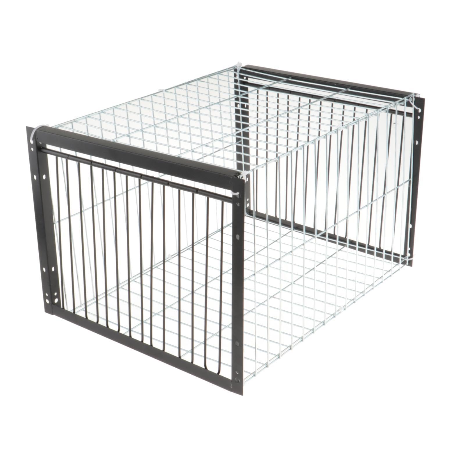 Cage à pigeons double entrée avec poulailler en fer pour colombe et perroquet