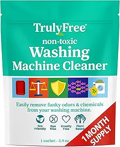 Truly Free Laundry Washing Machine Cleaner and Deodorizer