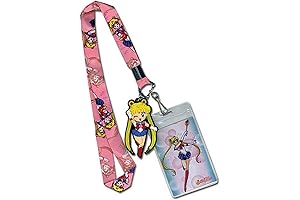Great Eastern GE-37603 Sailor Moon Pink Lanyard