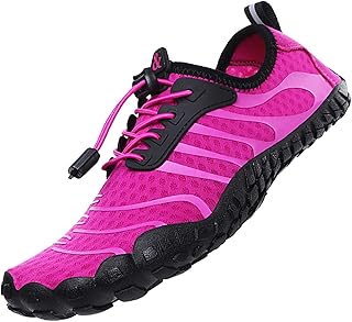 Wasserschuhe Badeschuhe Damen Herren Strandschuhe Schnell Trocknend Drainagelöcher Strand Schwimmschuhe Meeresschuh Surfschuhe Poolschuhe Unisex Barfußschuhe für Kajakfahren Fitnessstudio 36-46EU