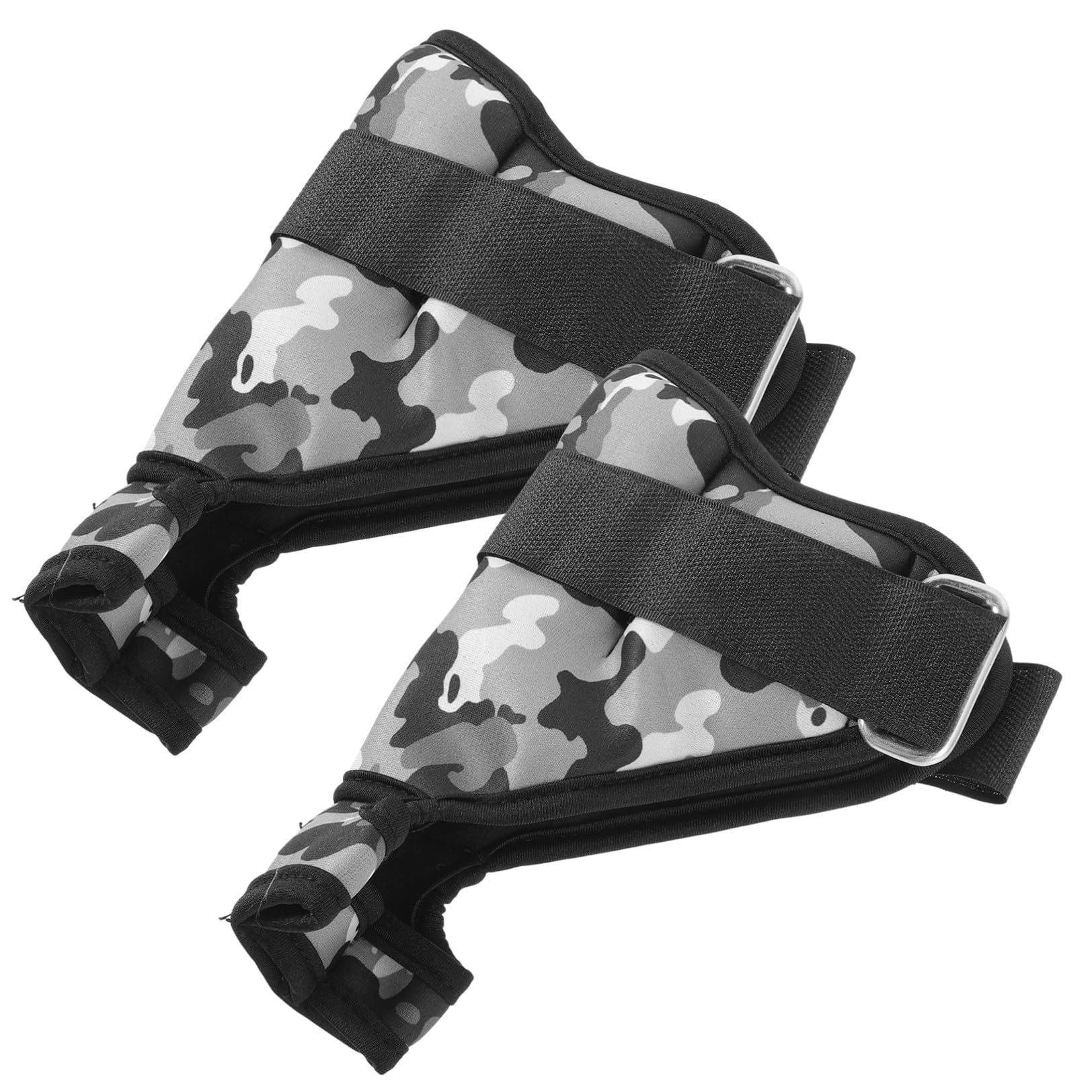 Pesas de Tobillo Ajustables para Entrenamiento Correas Adhesivas, Peso 0.5kg, Material Poliéster E Hierro, Ideales para Correr y Ejercicios de Resistencia