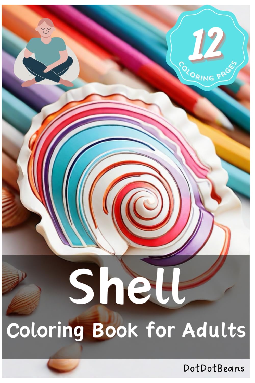 Shell Coloring Book for Adults