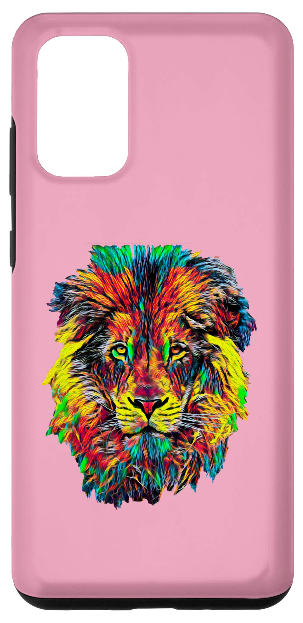 Galaxy S20+ Colorful Lion Portrait Case