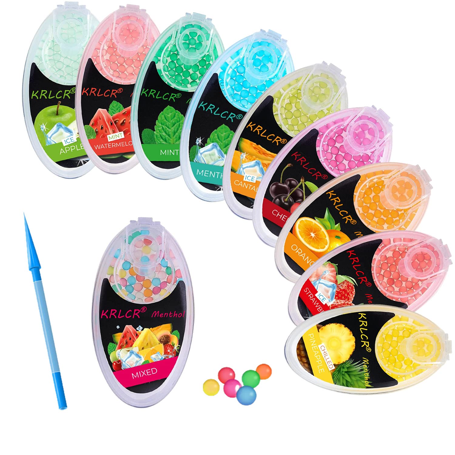 Amazon | たばこの芳香族カプセル10本| 爆発パールボールカプセル