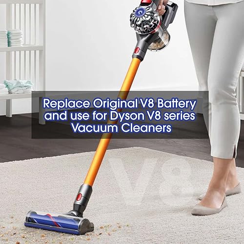 Miniatura 7 de TPDL Adaptador de batería de repuesto Dyson V8, para batería DeWalt de 20 V, convertidor para aspiradora Dyson V8 Series, convertidor de aspiradora