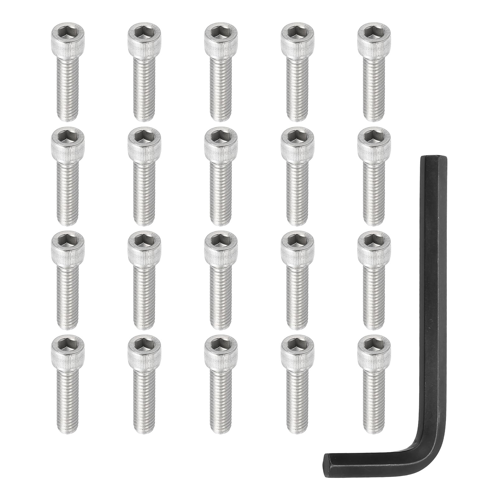 PATIKIL 1-1/4"-18 x 1-1/4" Socket Head Screws Cap Bolt