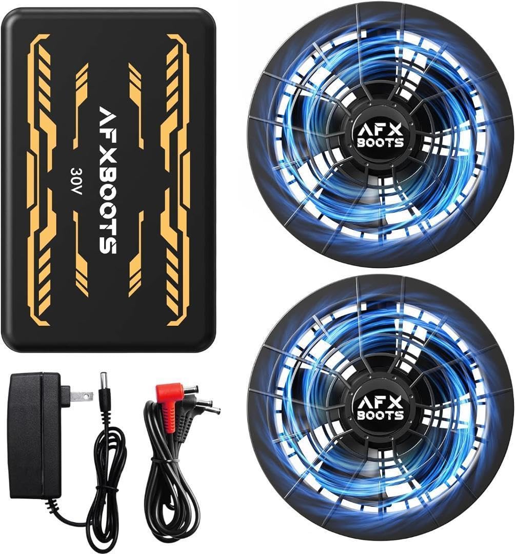 Amazon.co.jp: M2508-119-90空調作業服 ファンバッテリーセット 30V 