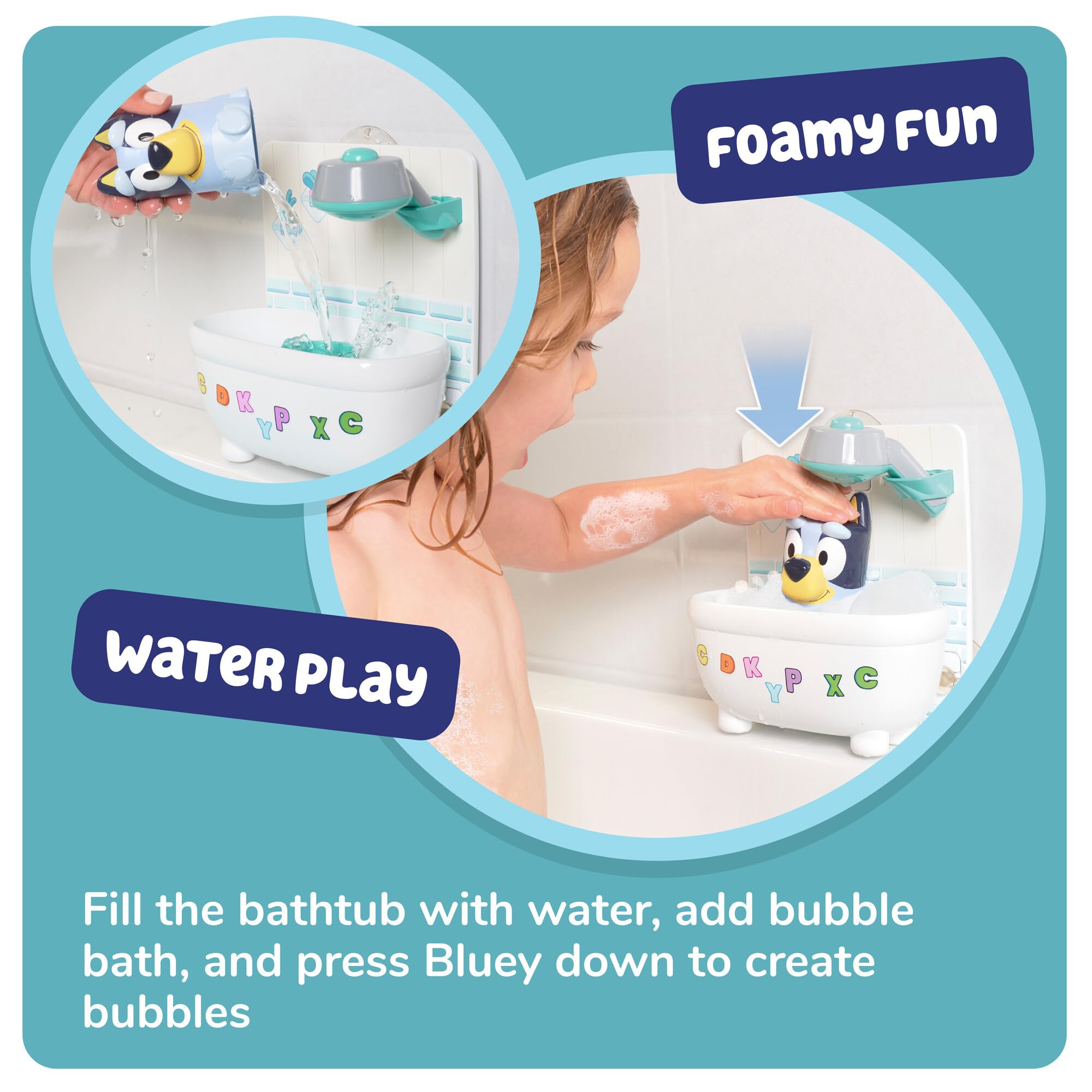 Tomy Bluey Jouets de bain Toomies Bluey Splash & Float Bingo