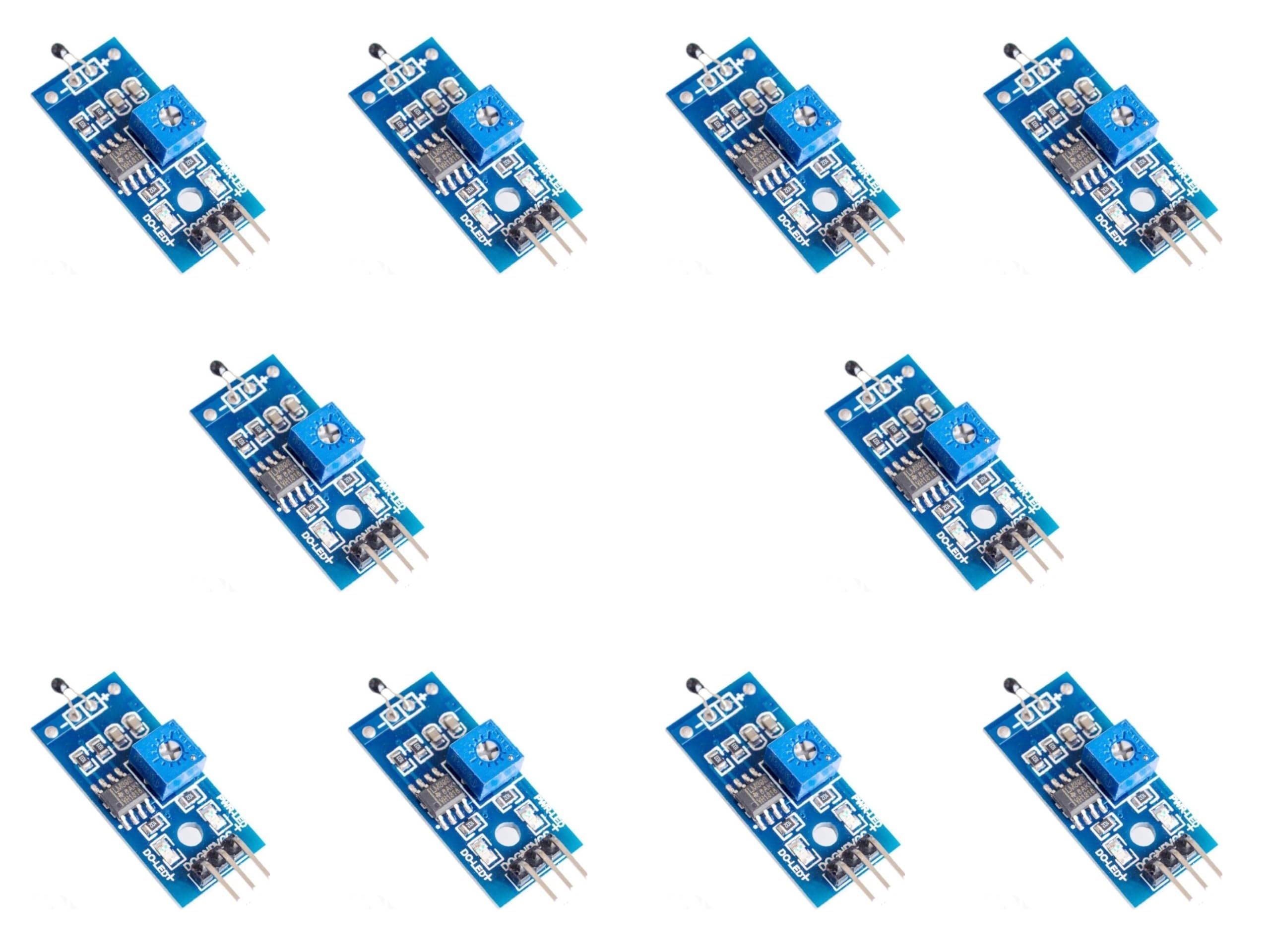 (10 Pcs) Pro3D 3 Pin NTC Thermistor Temperature Sensor Module : Amazon ...