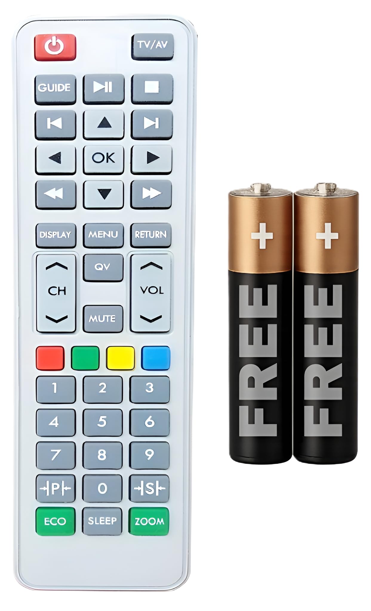 k2 remotes compatible with sansui led & lcd tvs – model s-2gg | match with your old remote before purchase | replacement original remote controller for sansui tv