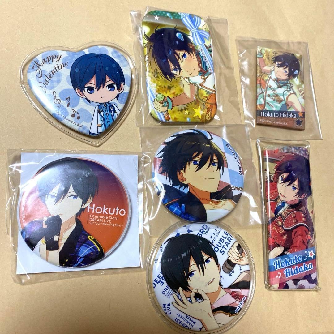 1セットのみ 缶バッジ 氷鷹北斗 7点 まとめ売り P あんスタ】7