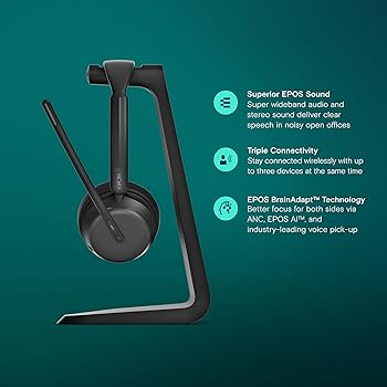 Amazon.com: EPOS Impact 1061T ANC - Premium Open Office Headset
