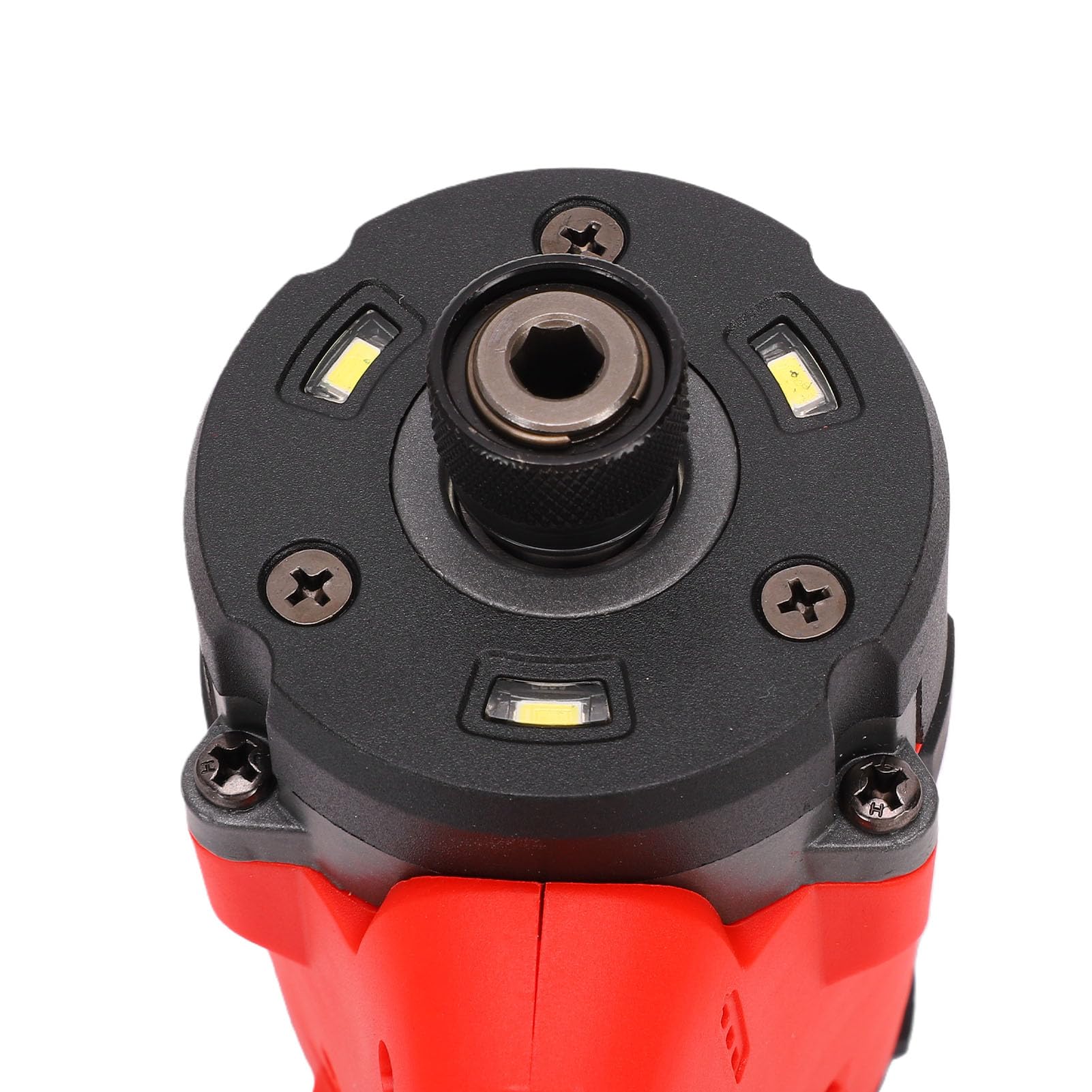 Fabater Cacciavite Senza Spazzole, Avvitatore a Percussione a Batteria con Coppia di 300 Nm con Velocità Variabile 0-3000 Giri/min,Luce a LED per Installazione di Mobili Riparazione