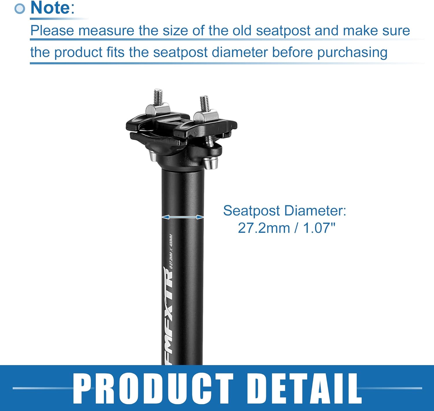 Bike Bicycle Seatpost Adjustable Seat Post for Mountain MTB Road Bike BMX Aluminum Alloy