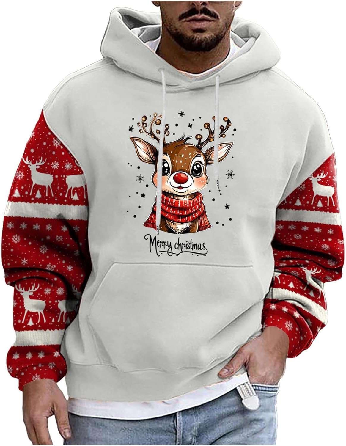Orbgons Femmes Hommes Pulls De Noël, Pull Moche De Noel Sweat De Noël Adulte À Capuche