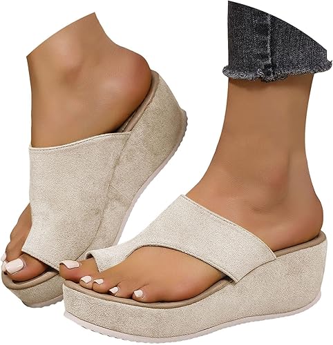 Wedge Flip Flop Sandals