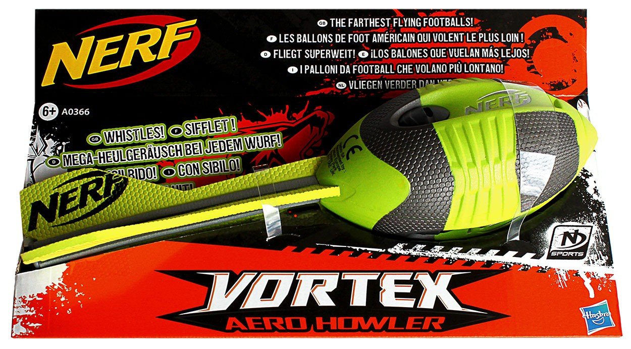 NERF Vortex Mega Heuler Kinder Spielzeug Wurfrakete Football Rocket Luftheuler