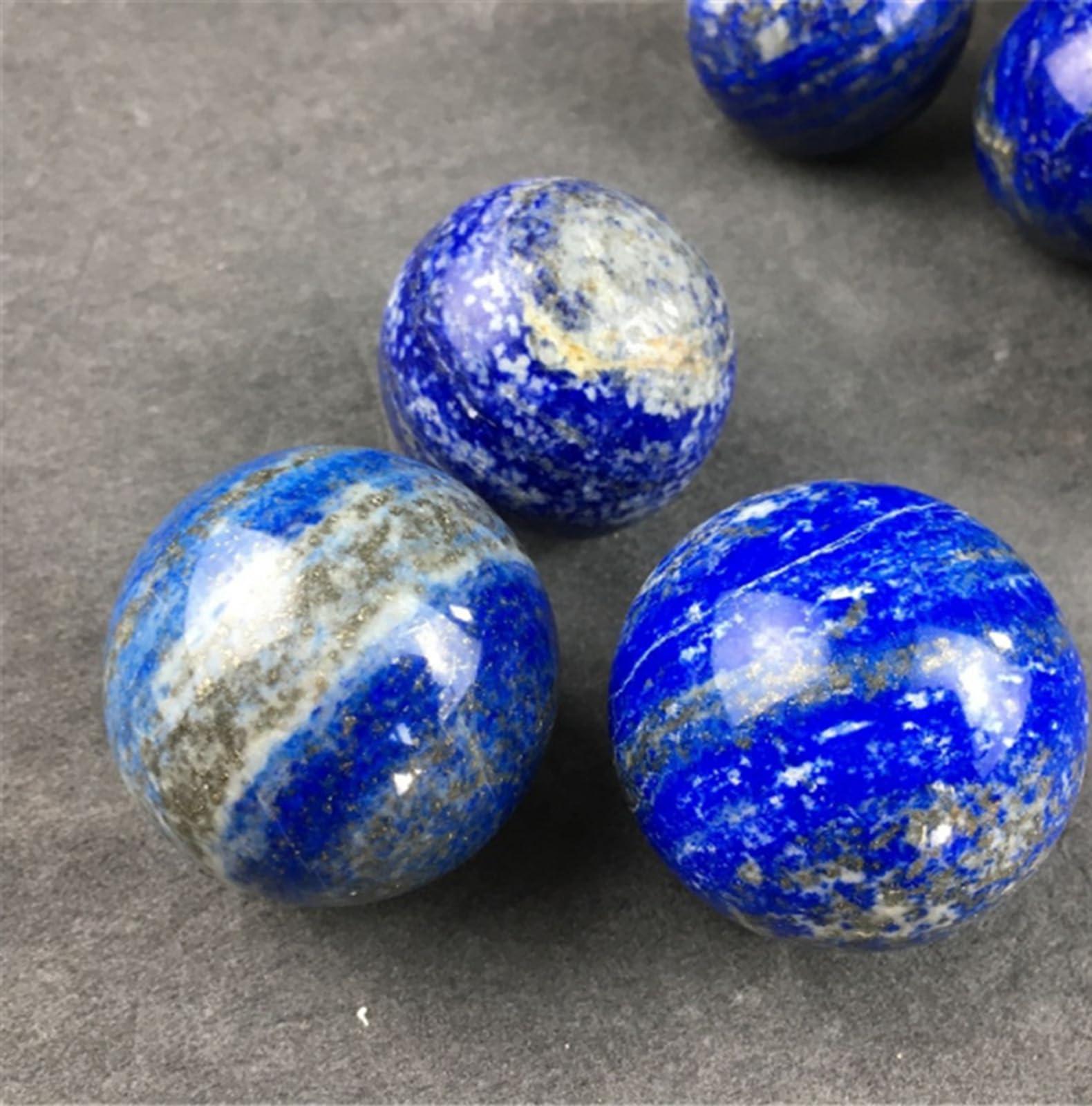 Sfera di Cristallo di lapislazzuli Blu, Sfera di Cristallo Naturale, Sfera Decorativa di Roccia, Sfera da divinazione Lucida per, cartomante, Feng Shui, divinazione, Decorazioni per la casa, 70