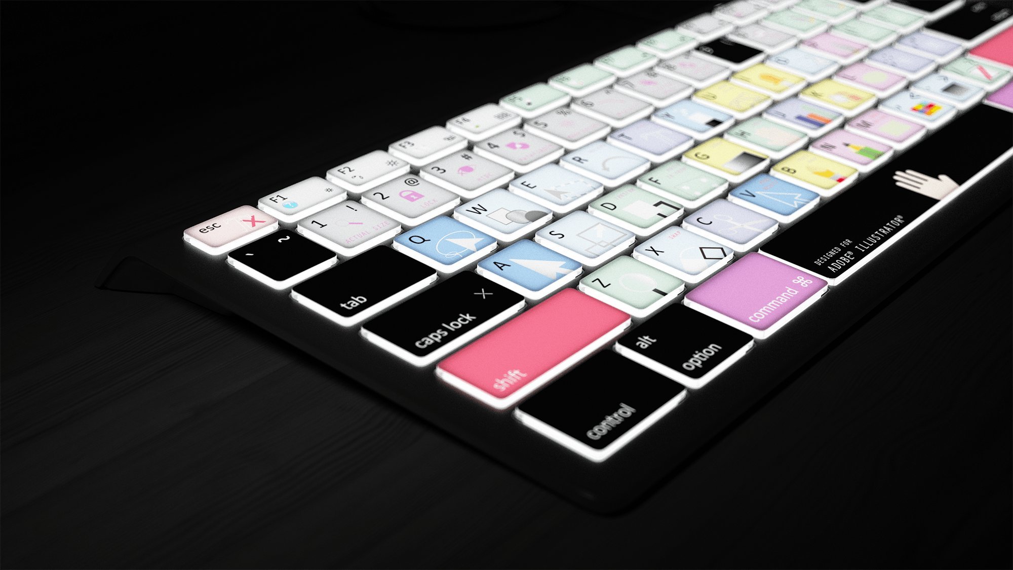 Amazon.co.jp: Editors Keys バックライトショートカットキーボード 