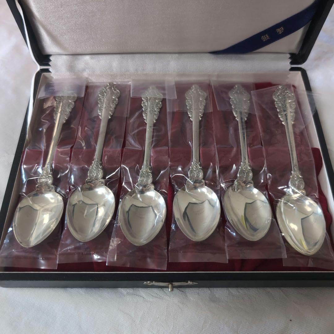 銀製 スプーン6本セット James Dixon ＆ Sons スターリングシルバー