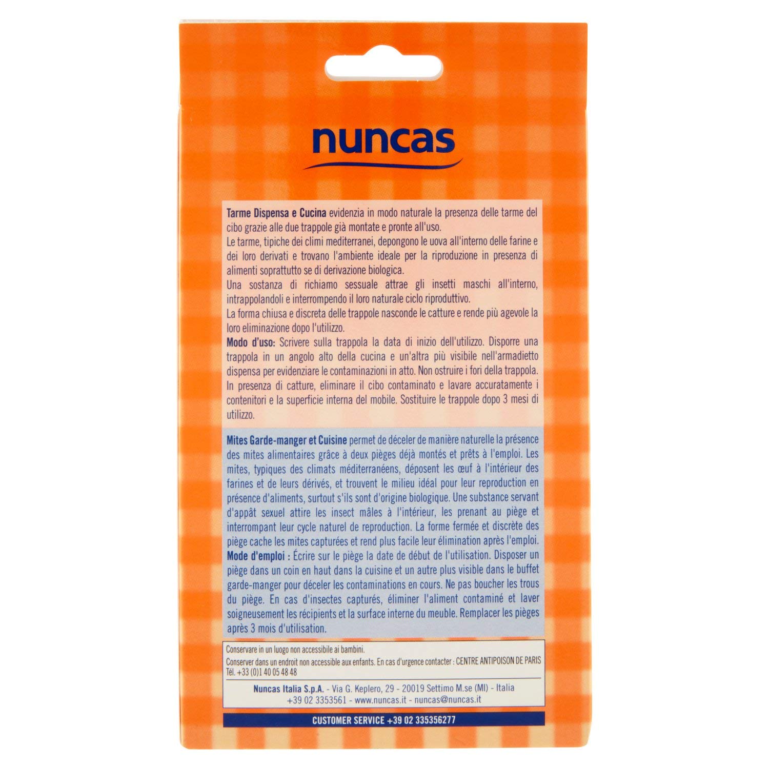 Nuncas Polillas Trampa Despensa y Cocina - 2 Piezas