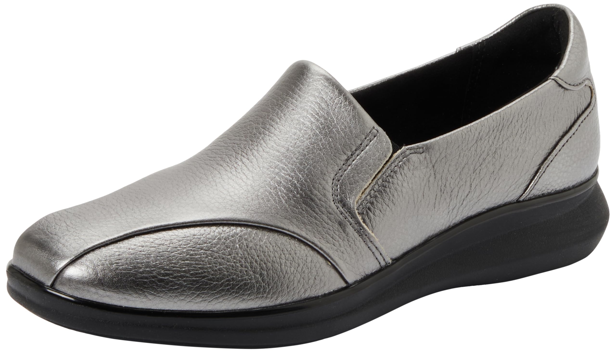Clarks Lynell Edge Womens Pewter Metallic, 7.5