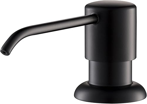 KRAUS Boden KSD-53MB - Dispensador de jabón y loción para cocina, color negro mate