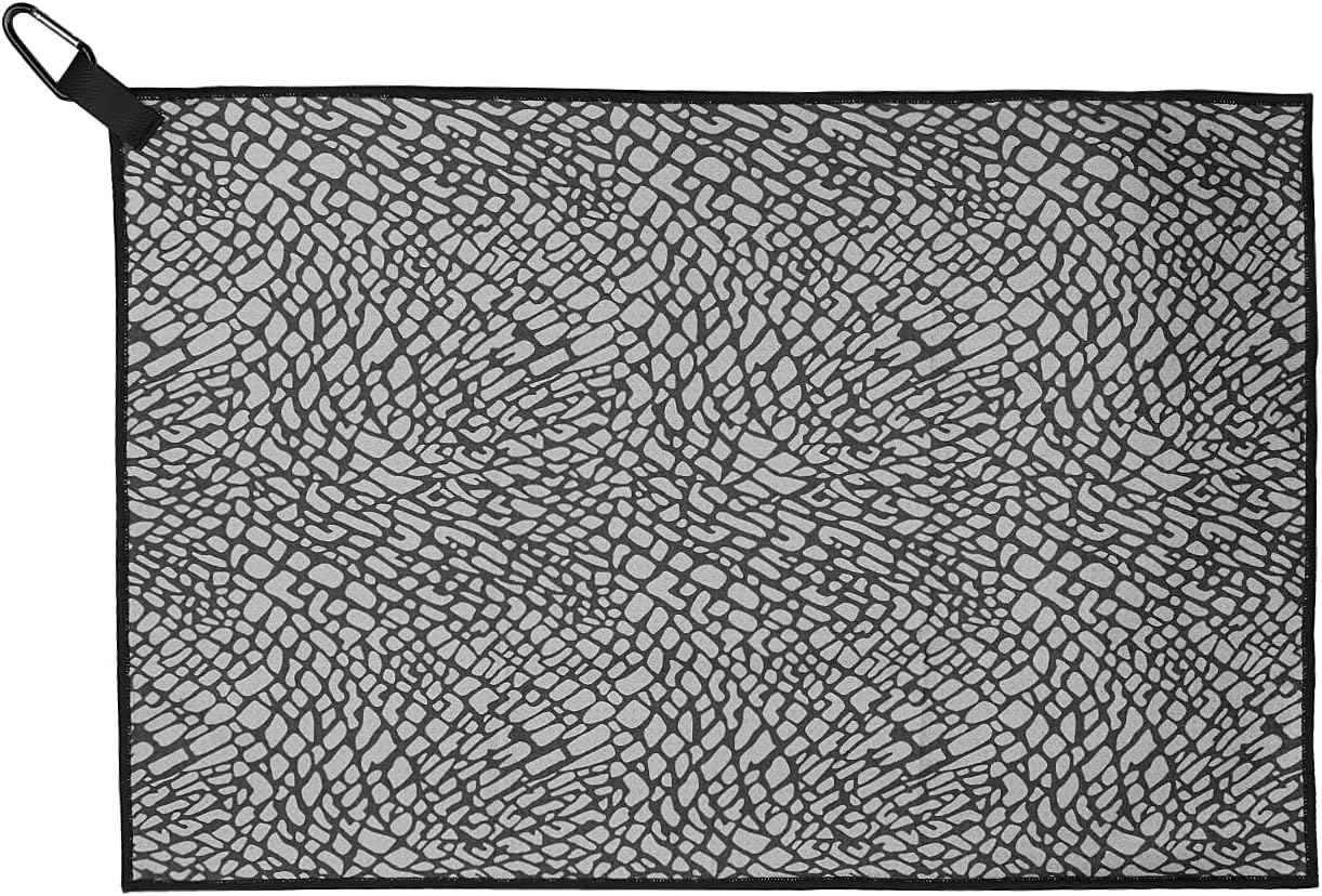 Elephant Skin Patterns Design Golf Towel Golf Microfiber Waffle Pattern Golf Towel