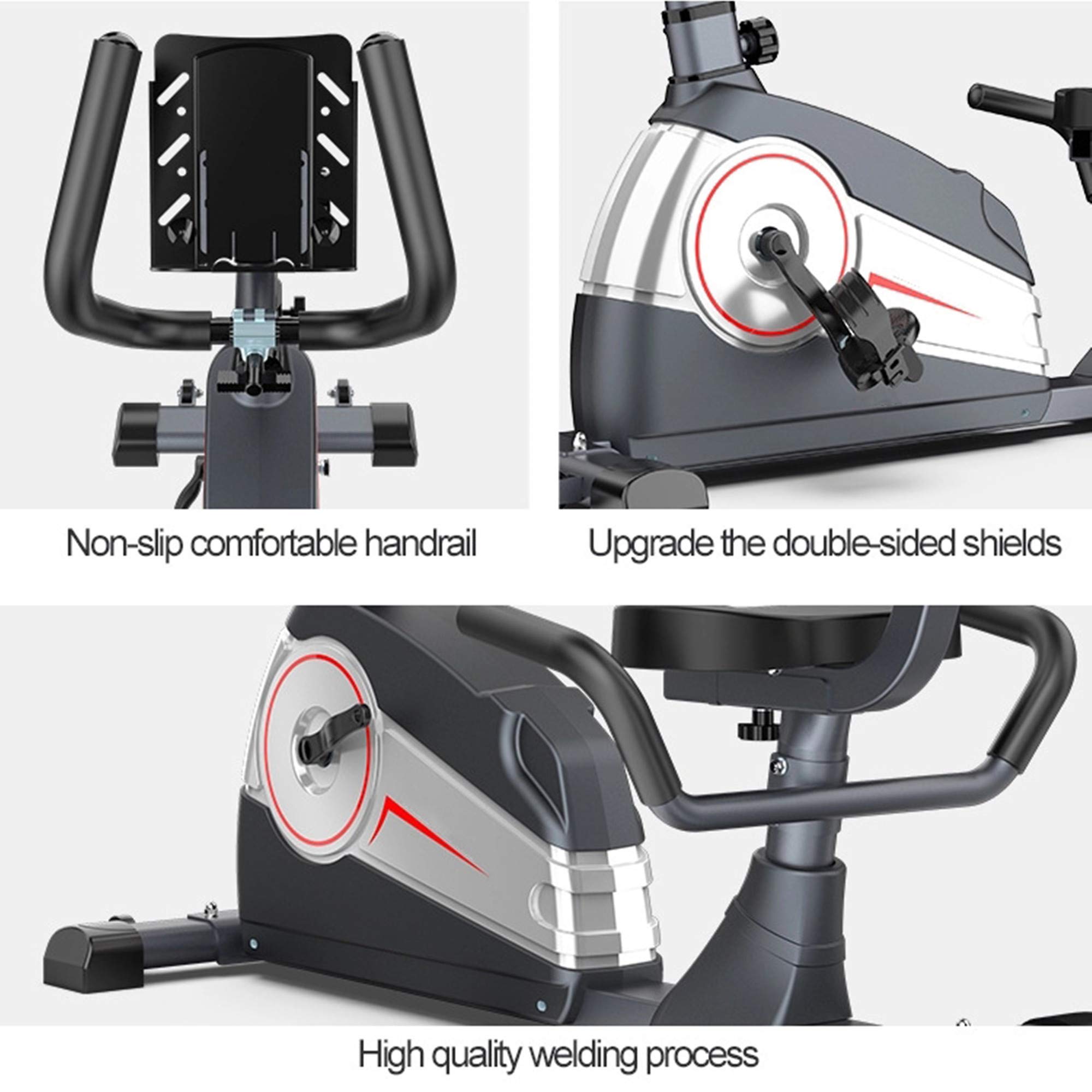 Domowy Rower Treningowy Poziomy, Rower Do Jazdy Na Rowerze Stacjonarnym, Rower Treningowy Z PedałAmi, Rower Spinningowy Ze Sterowaniem Magnetycznym, Do Domowego Treningu Cardio