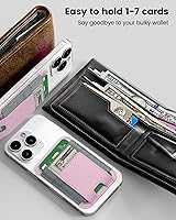 Vista 54 de Soporte magnético para tarjeta magnética para Apple Magsafe iPhone 14 Pro Max/14 Plus/14 Pro/14, 13 Max/13 Pro/13, 12 Max/12 Pro/12, accesorio