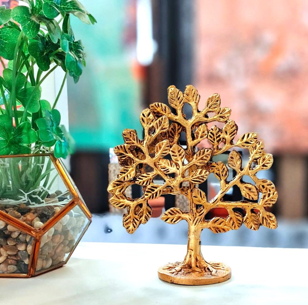 Brass Kalpavriksha Tree - Prosperity & Good Fortune -6 Brass Kalpavriksha Tree - Prosperity & Good Fortune -6