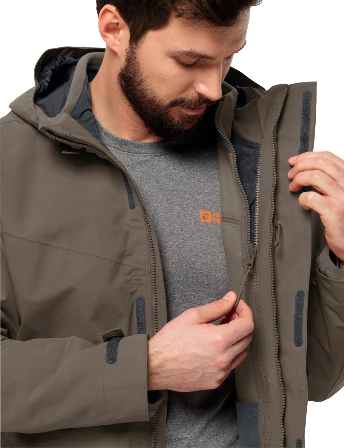 Jack Wolfskin Kurtka Mężczyźni Altenberg 3in1 Jkt M