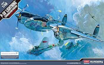 Amazon.com: Academy P-38 Lightning (J, Droopsnoot, Pathfinder