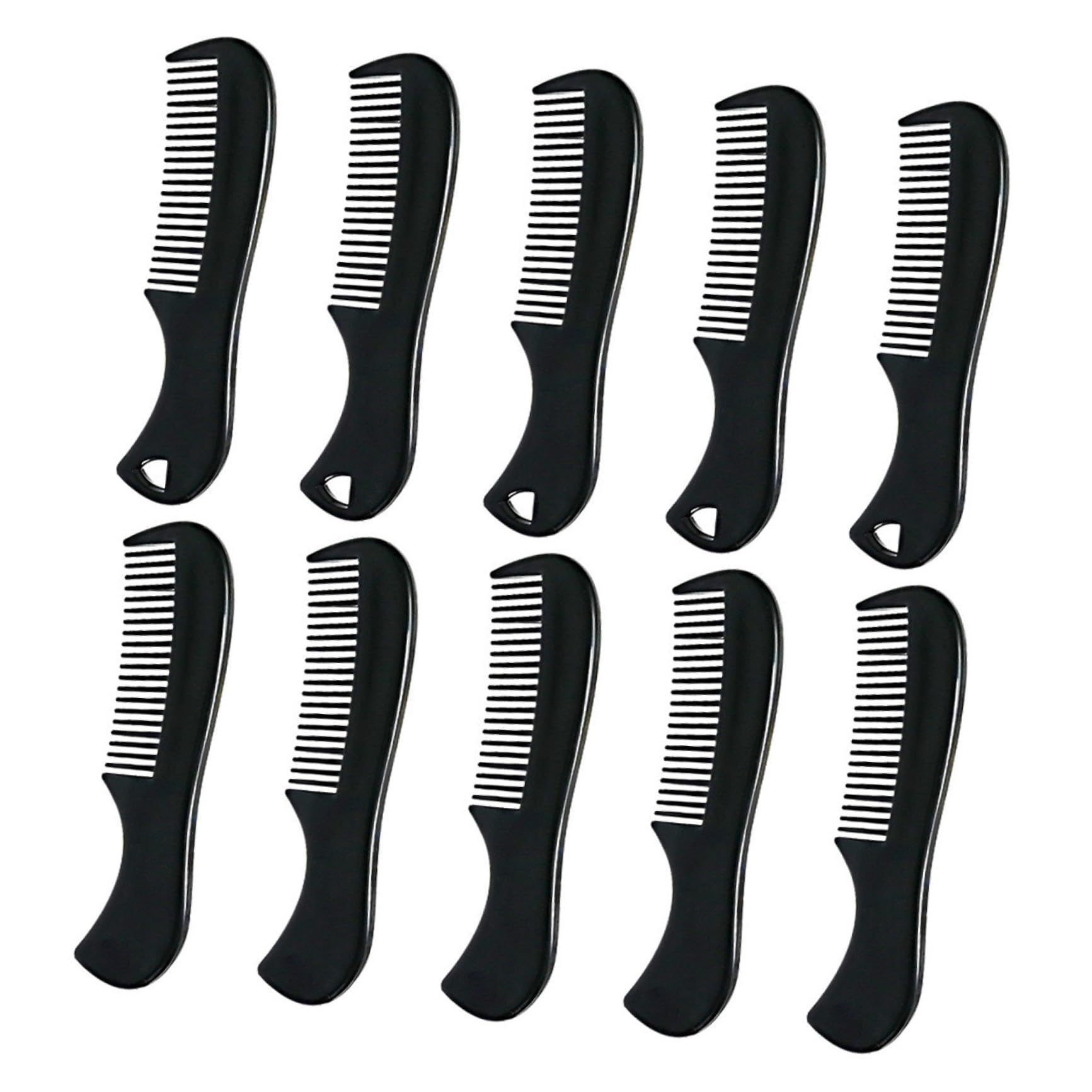 Healeved 50pezzi Pettine Da Viaggio Per Barba Da Design Compatto e Pratico Accessorio Per Della Barba Per Uso Quotidiano e Movimento